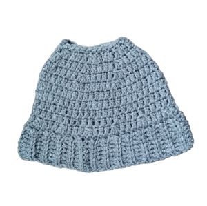 Crochet Beanie Womens One Size Boho Gorpcore Lagenlook Casual Comfy Sporty